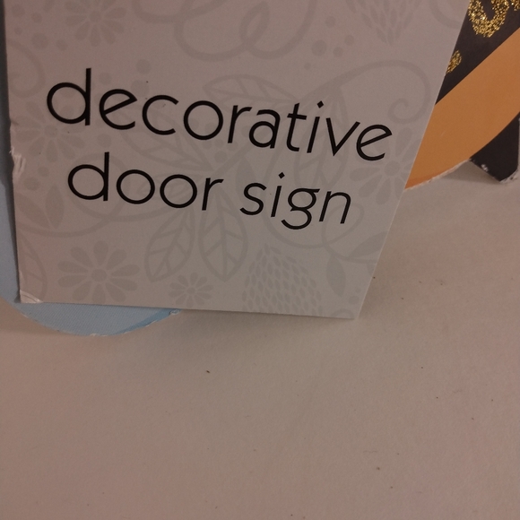 Accents Decorative Door Sign Bluegold Set Of 2 Bees Decor Poshmark